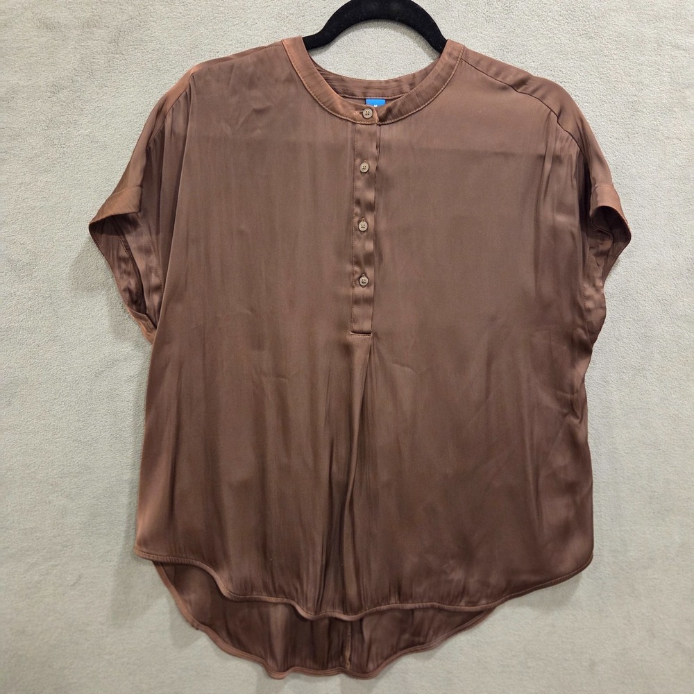 Old Navy Short Sleeve Blouse Women's‎ Size Medium Classic Casual Business Office